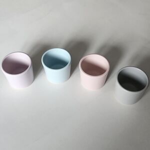 Set of 4 Cerner Ceramic Mini Ramekins, Mini Cups Made in Spain